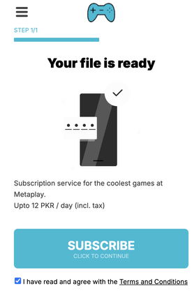 PK Metagames HE+PIN Jazz , Wifi Pakistan 1